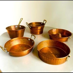 Vintage cooper set ⚜️ offers welcome